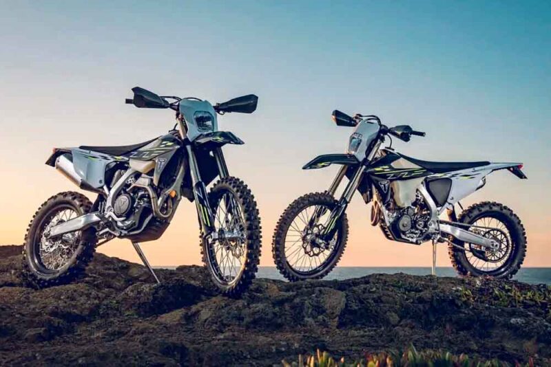 iZap Softworks - Triumph lança motos Enduro TF 250-E e TF 450-E