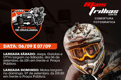 Mais Trilhas Vem o 1º Off-Road de Crucilândia