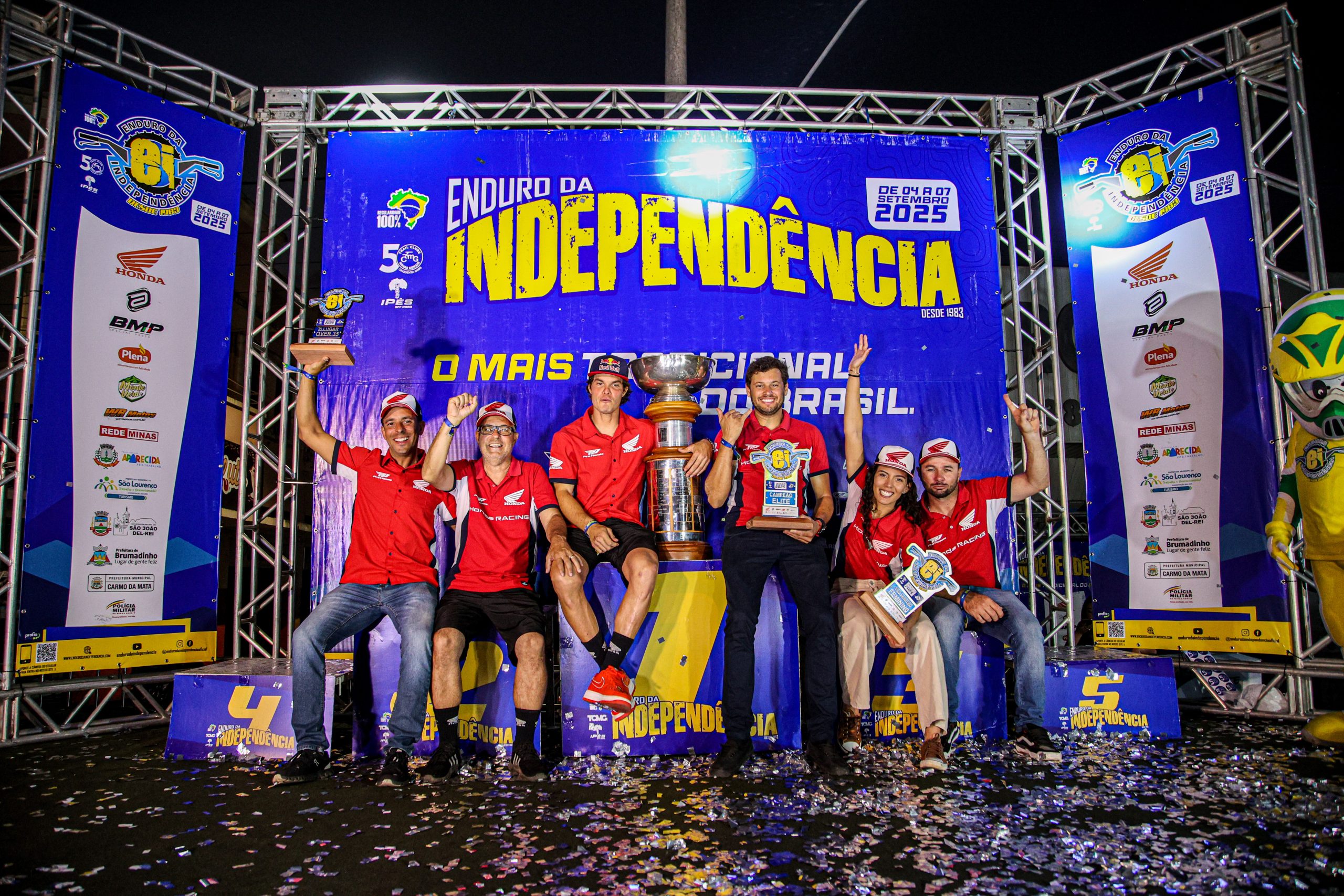 iZap Softworks - Bruno Crivilin, da Honda Racing, é bicampeão do Enduro da Independência