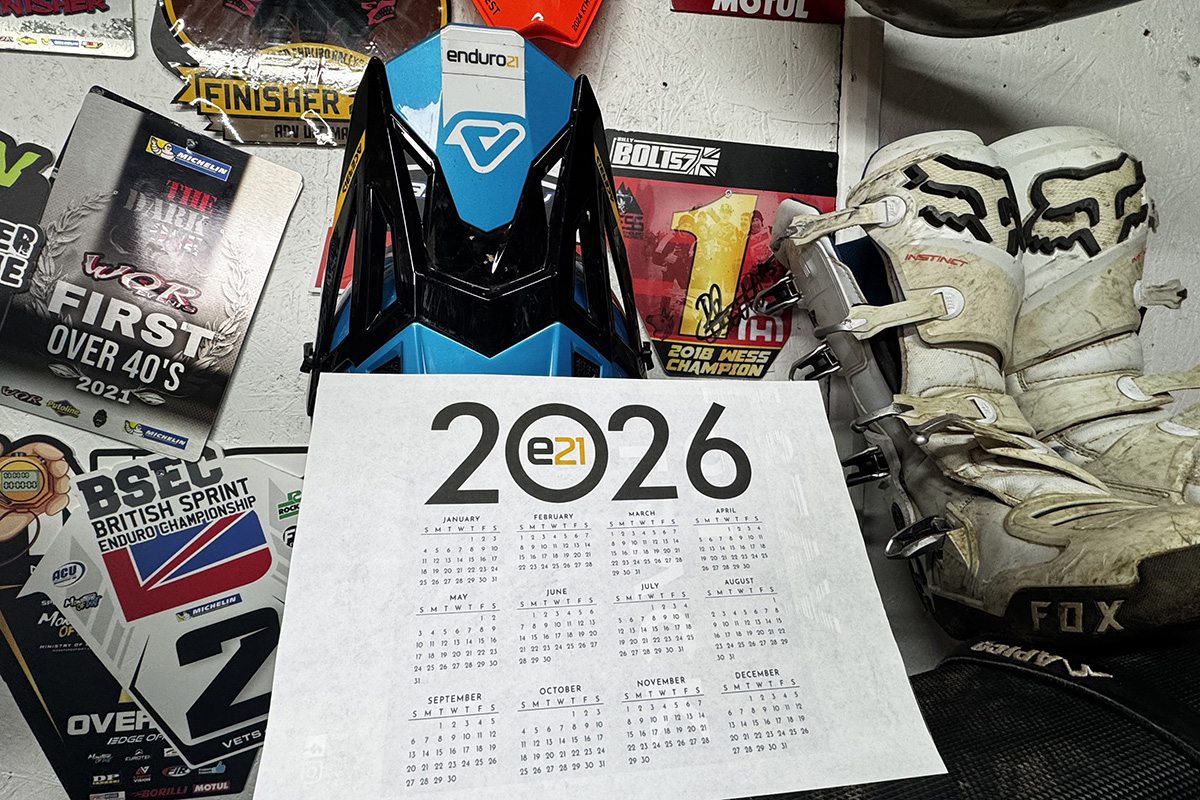 Mais Trilhas Calendário Completo de Eventos Internacionais de Enduro 2026
