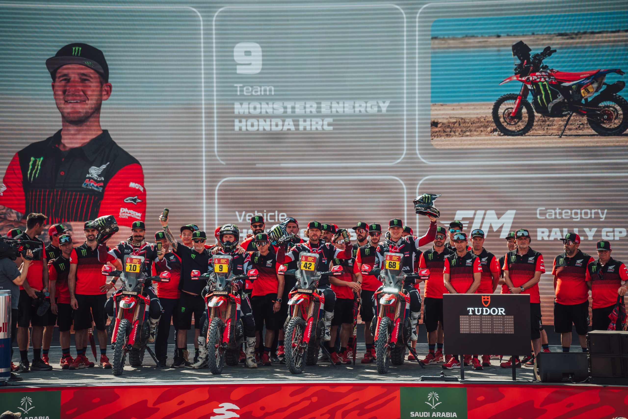 Mais Trilhas Equipe Monster Energy Honda HRC no Rally Dakar 2026