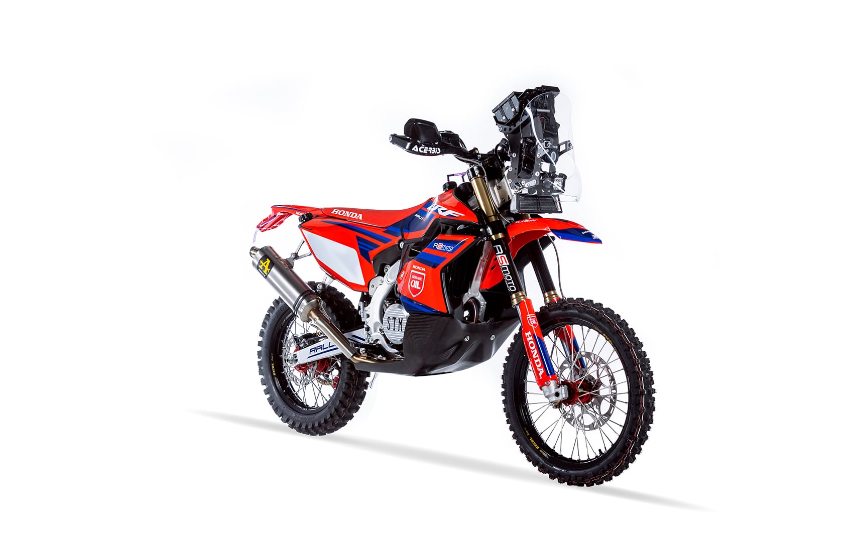 Mais Trilhas Honda CRF450RX Rally 2027: Joia da HRC limitada a 50 felizardos